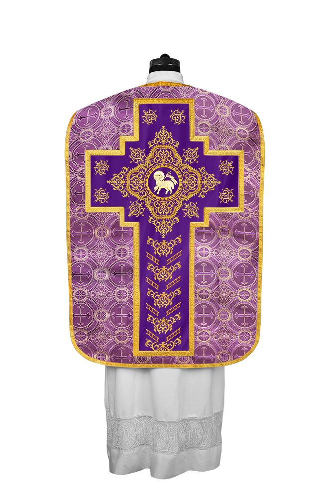 Fiddleback Vestment with Adorned Orphrey