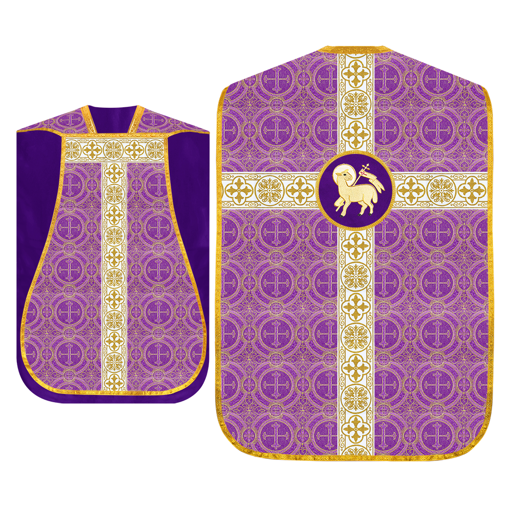 Roman Catholic Chasuble with Spiritual Motif