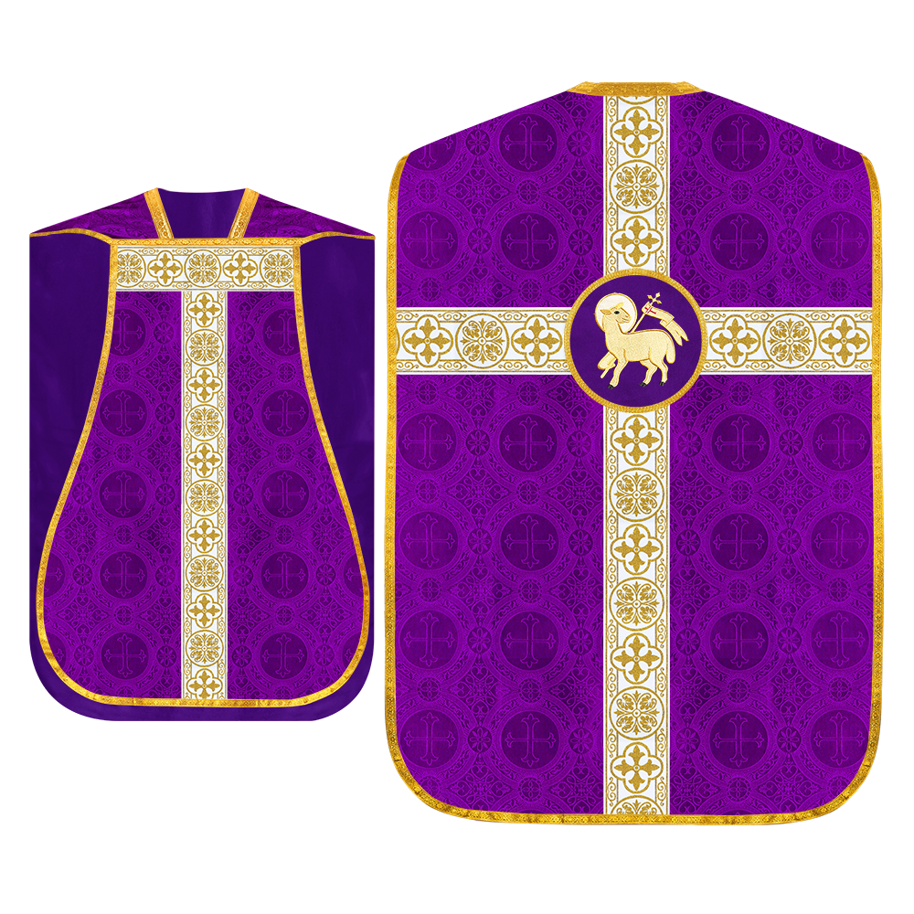 Roman Catholic Chasuble with Spiritual Motif