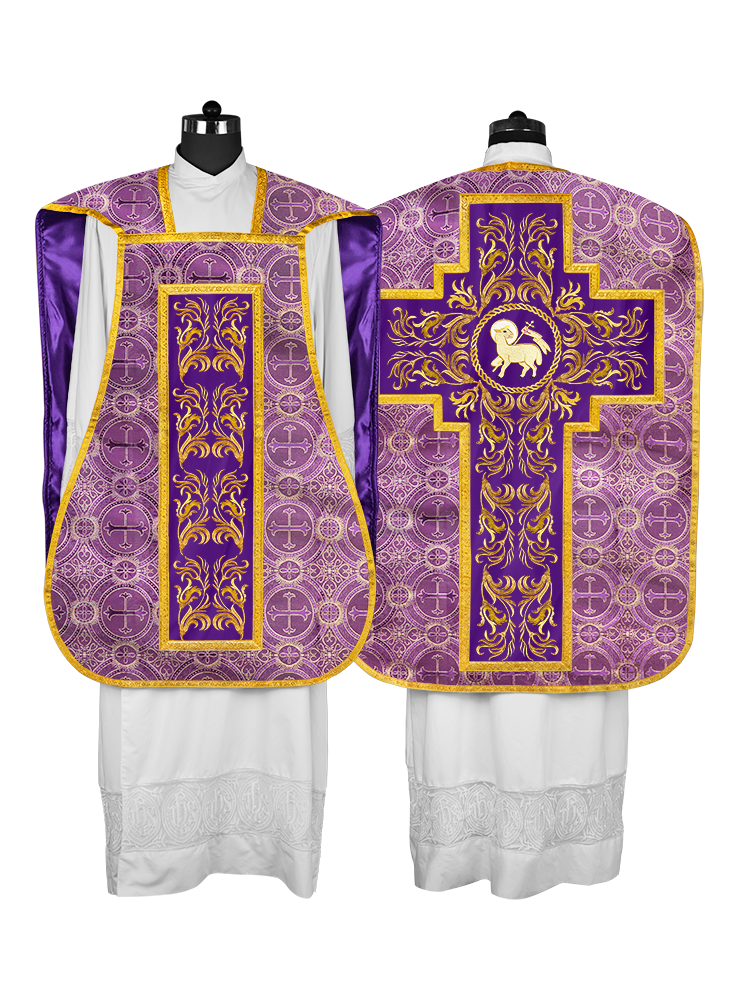 Liturgical Roman Chasuble Vestment