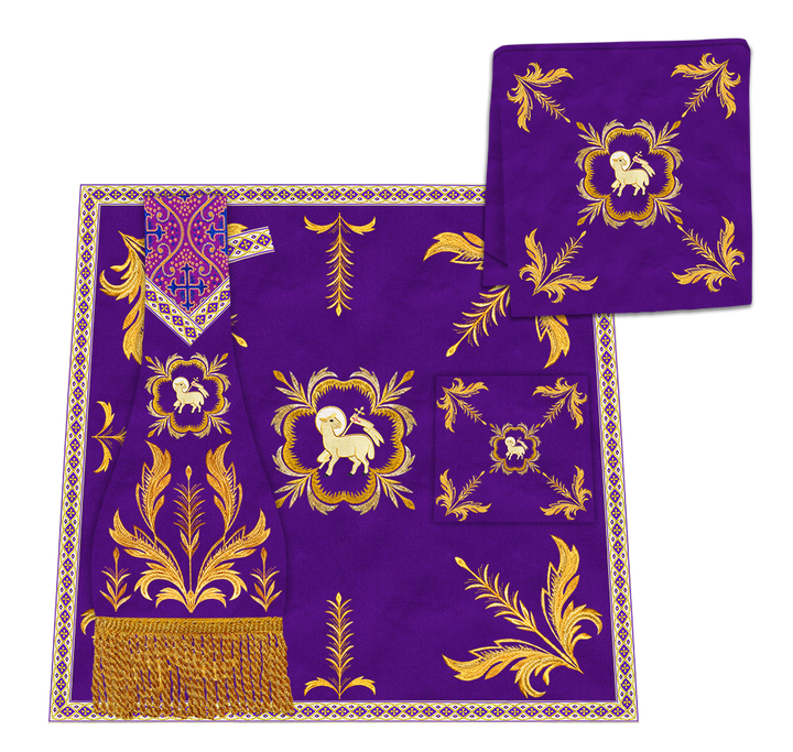 Borromean Chasuble Vestment With Liturgical Trims