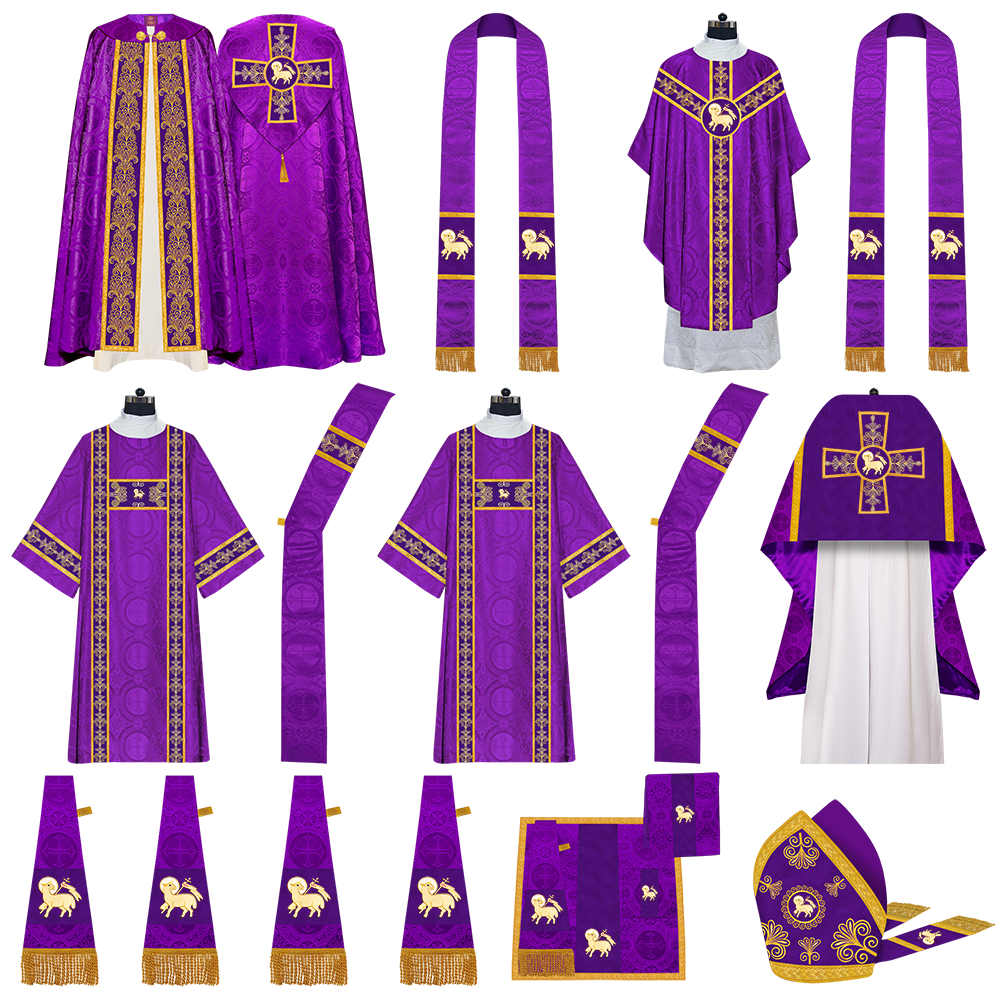 Gothic Highline Mass Set with Liturgical Motif