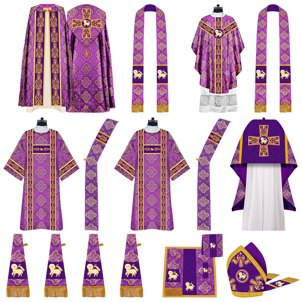 Gothic Style Highline Mass Set Vestments