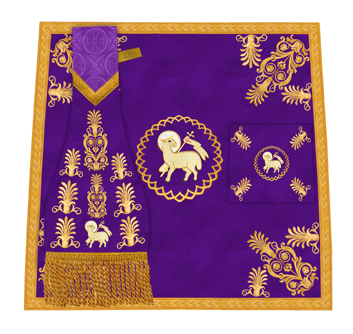 Ornate Embroidered Liturgical Altar Cloth