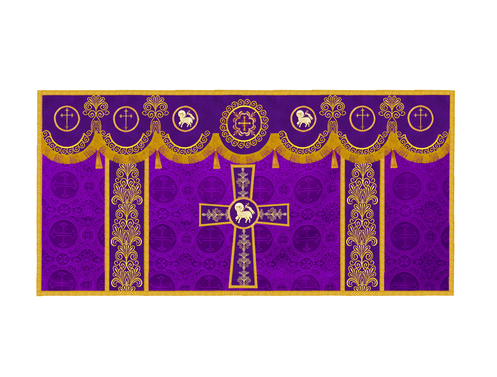 Altar Cloth with Liturgical Motif