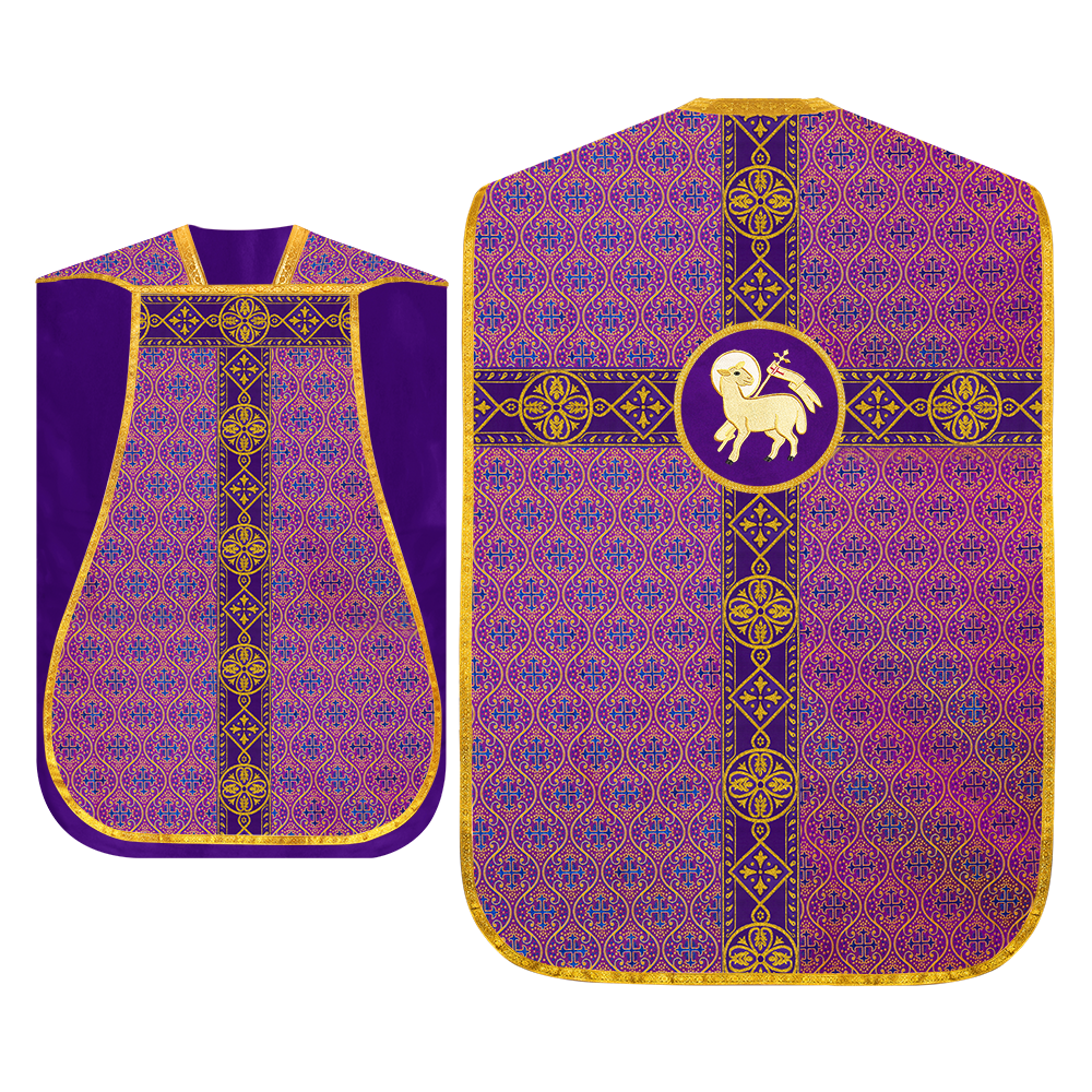 Embroidered Roman Chasuble Vestment