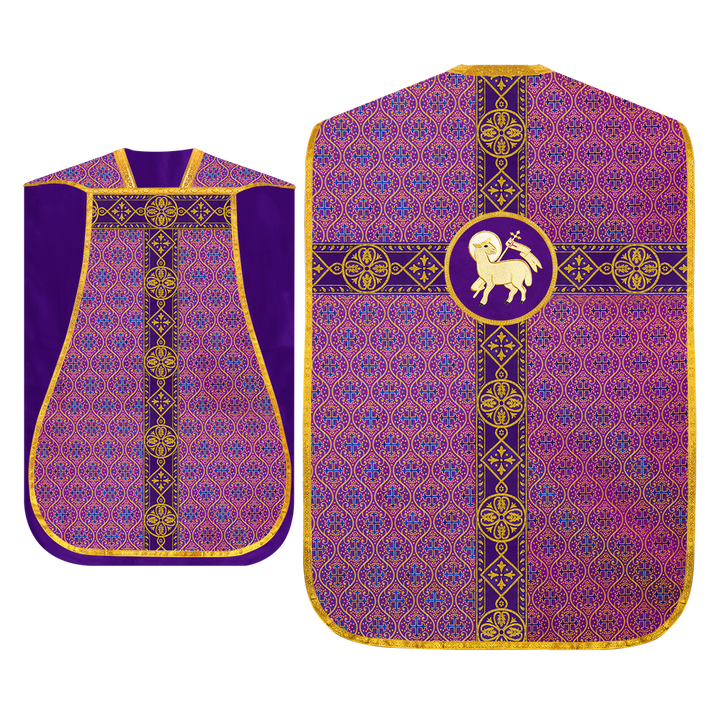 Embroidered Roman Chasuble Vestment