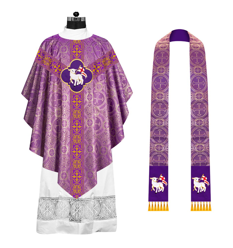 Traditional Liturgical Pugin Chasuble Vestments