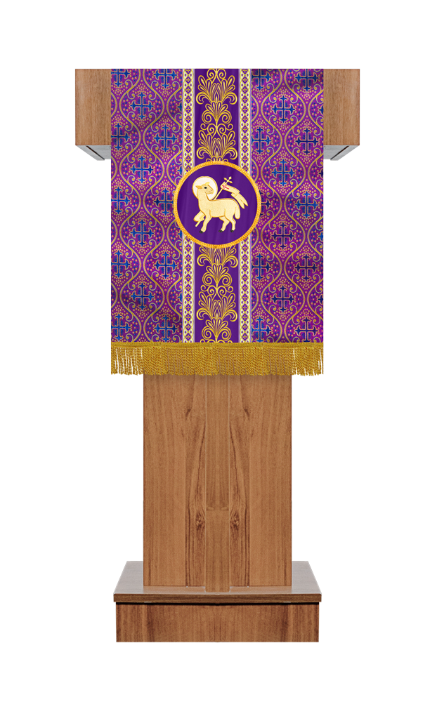 Altar Parament with Motif and Trims