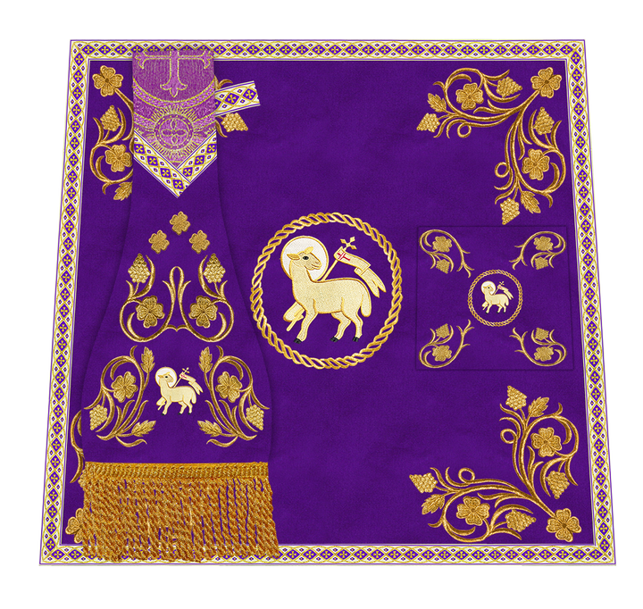 Grapes Embroidery Mass set with Motif