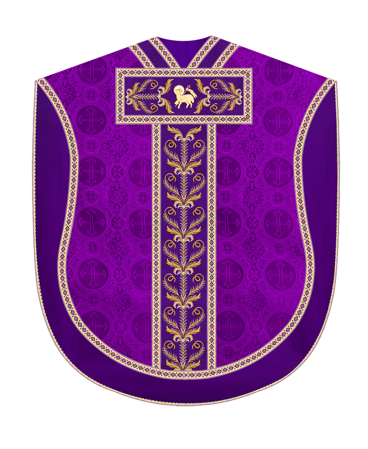 Borromean Chasuble Vestment With Liturgical Trims