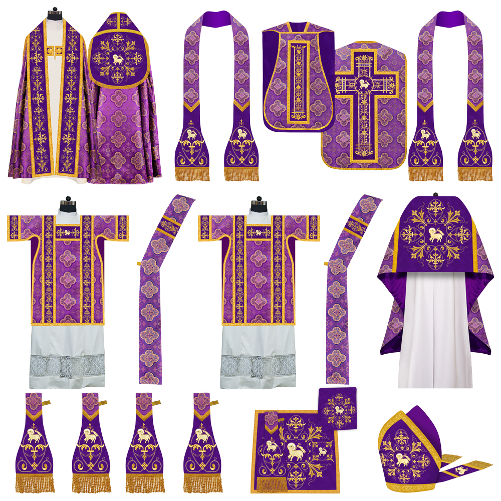 Roman Highline Mass Set with Embroidered Orphrey