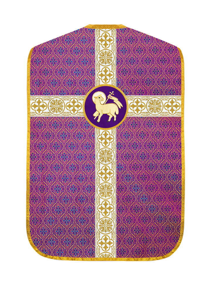 Roman Catholic Chasuble with Spiritual Motif