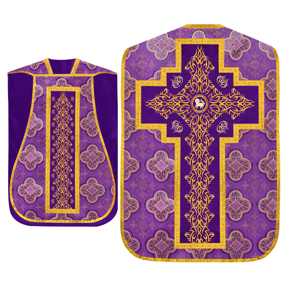 Fiddleback vestment with stole