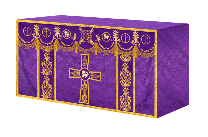Ornate Embroidered Liturgical Altar Cloth