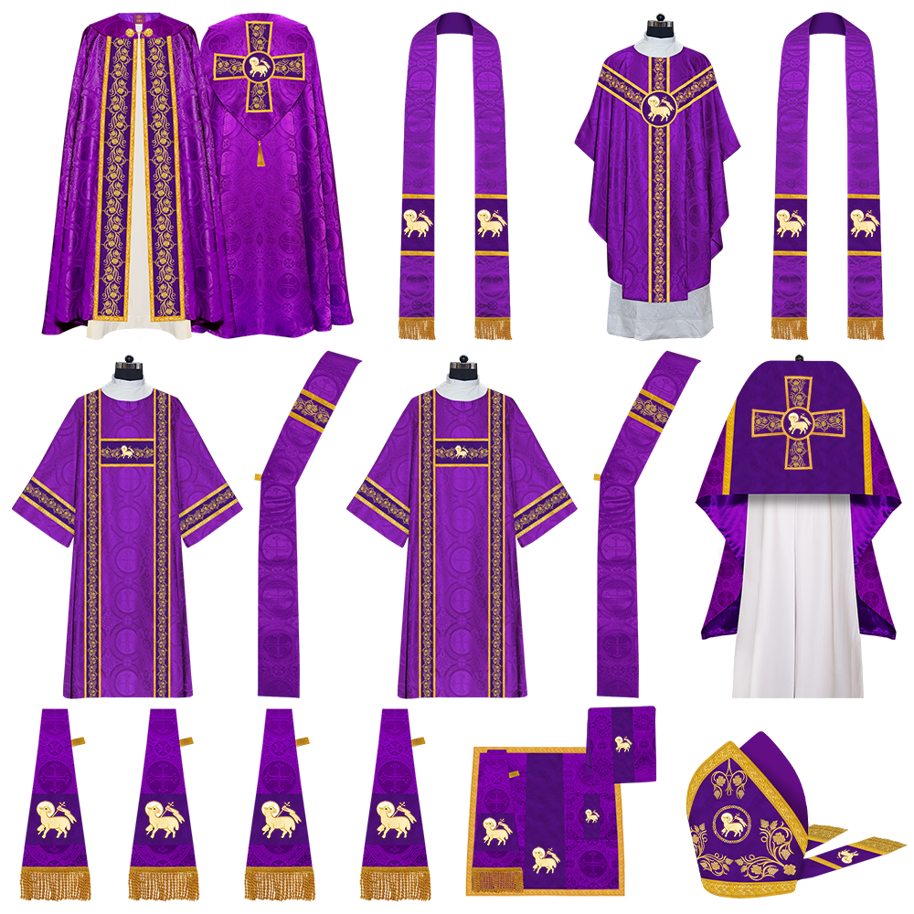 Gothic Highline Mass Set with Grapes Design