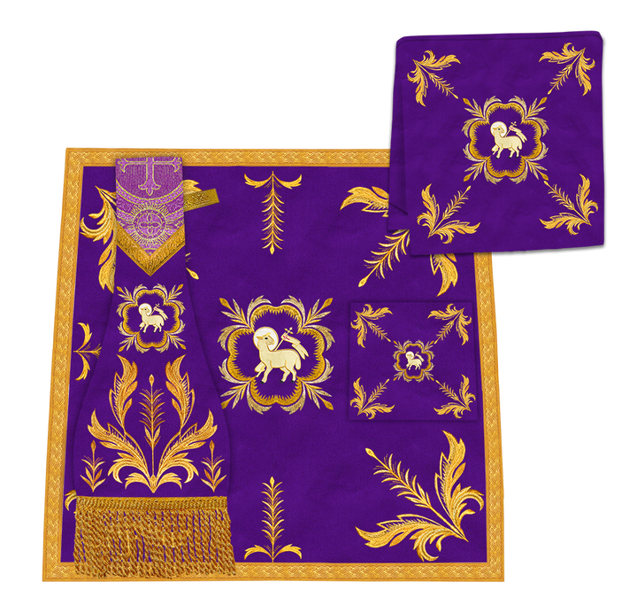 Roman Chasuble with liturgical motifs