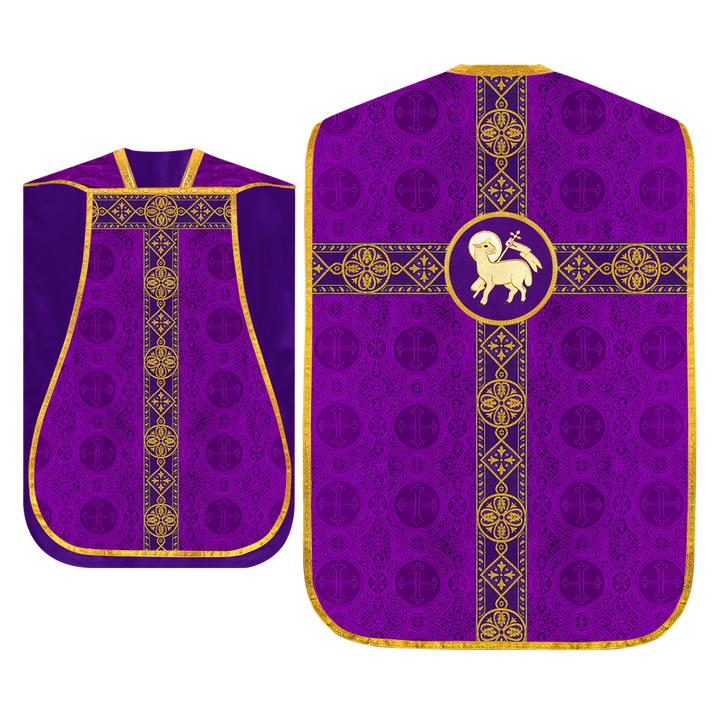 Embroidered Roman Chasuble Vestment