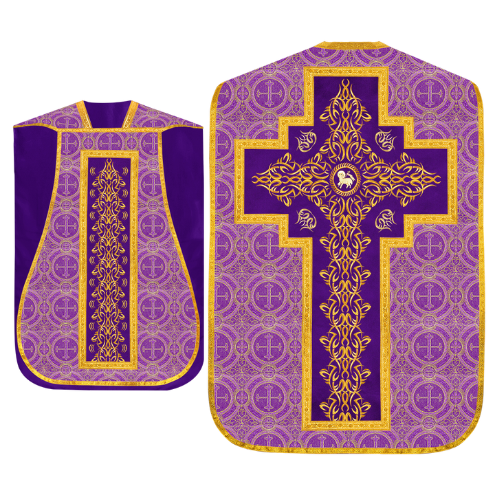 Fiddleback vestment with stole