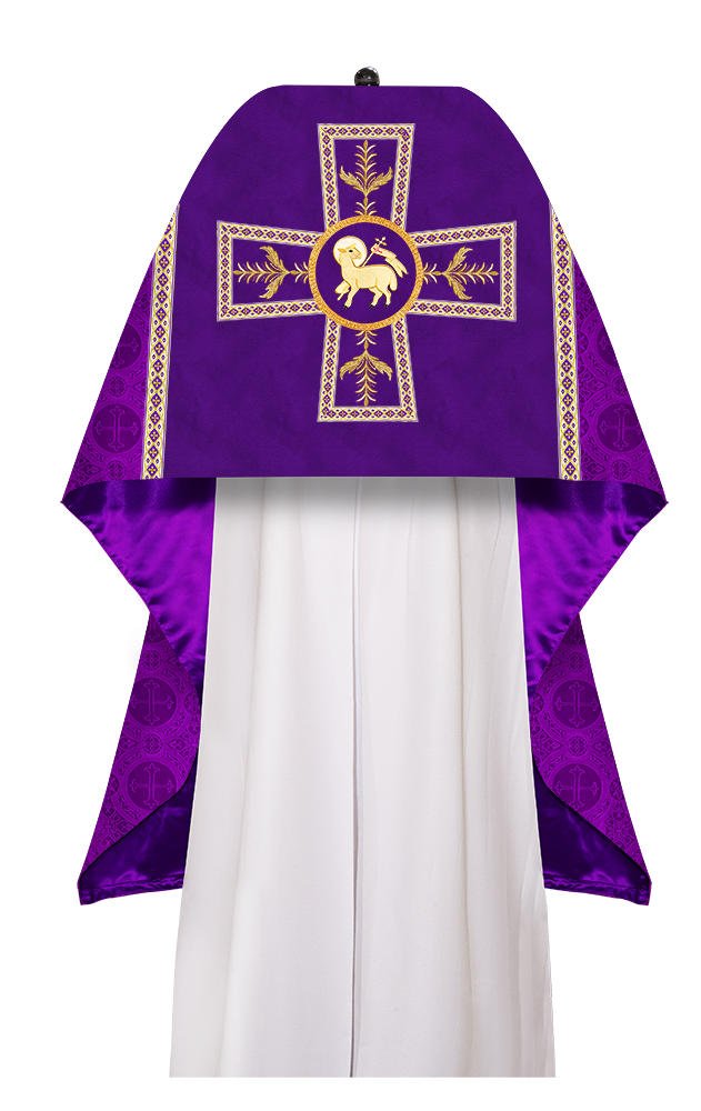 Humeral Veil Vestment with Motif and Trims