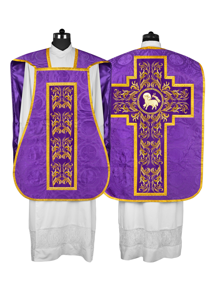 Liturgical Roman Chasuble Vestment
