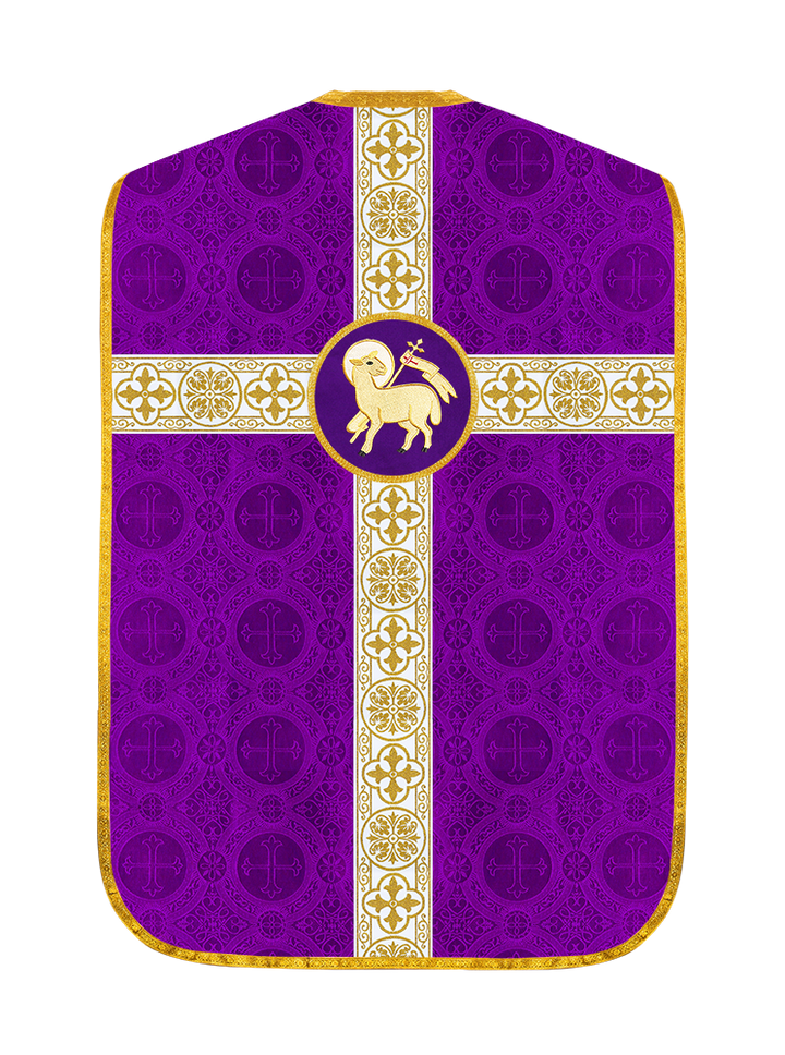 Roman Catholic Chasuble with Spiritual Motif