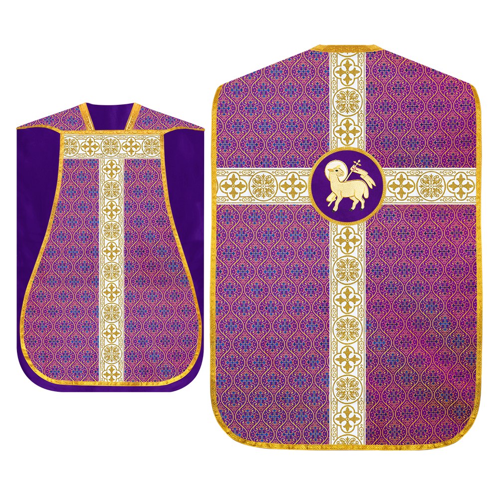 Roman Catholic Chasuble with Spiritual Motif