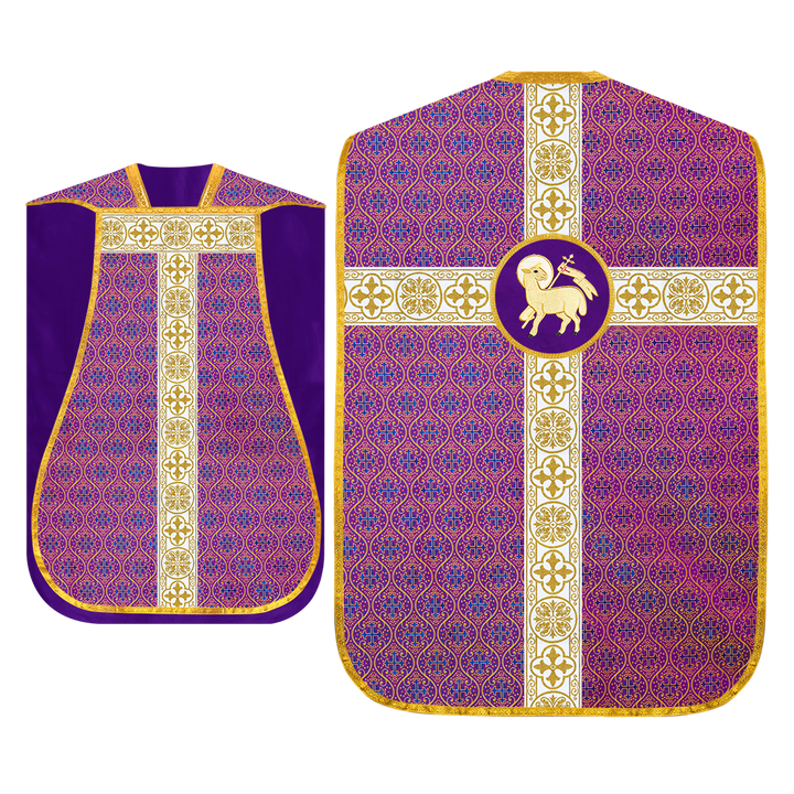 Roman Catholic Chasuble with Spiritual Motif