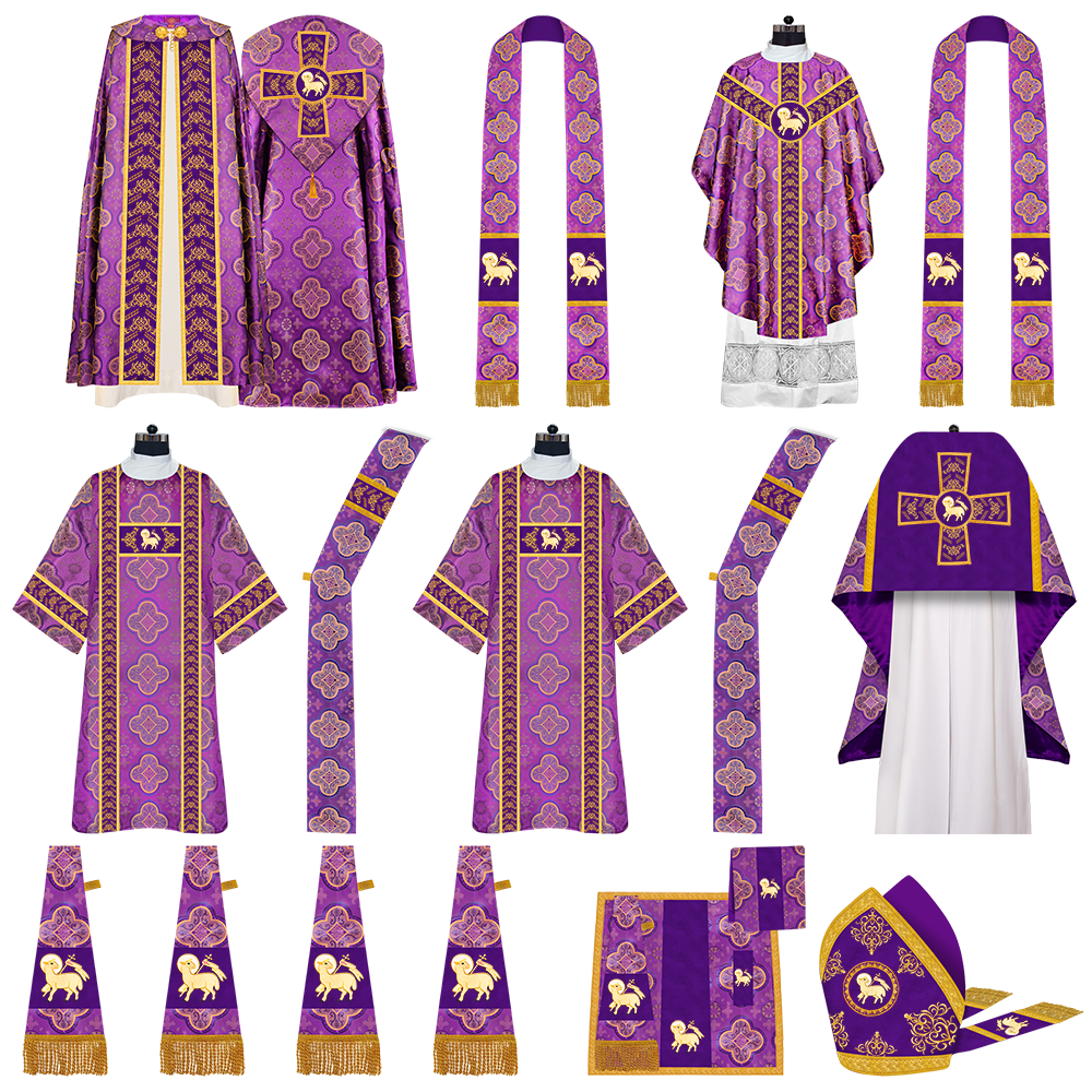 Gothic Highline Mass Set with Embroidered Orphrey