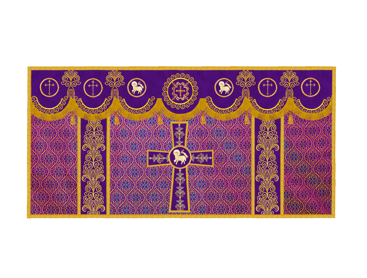 Altar Cloth with Liturgical Motif