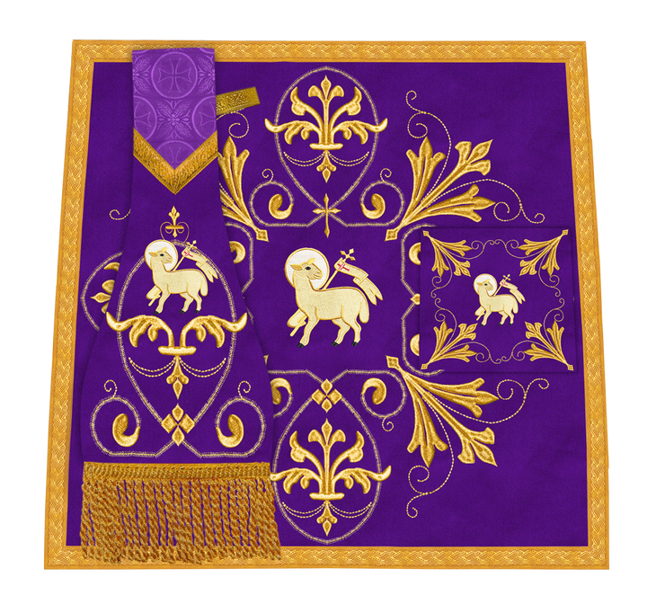 Liturgical Mass Set with Fine Embroidery