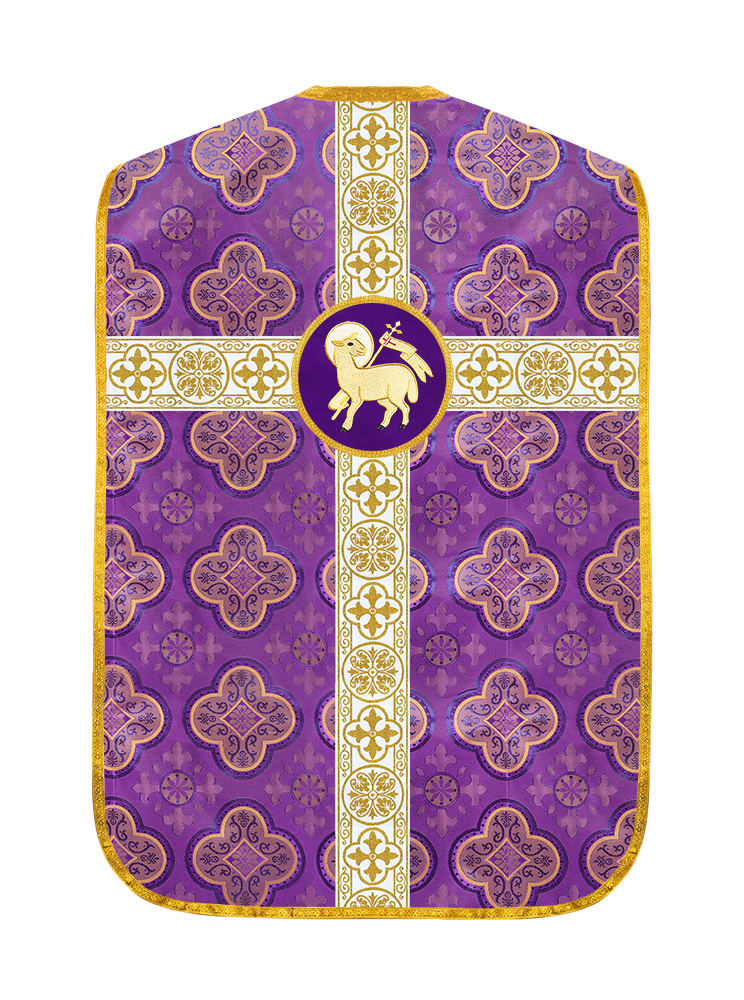 Roman Catholic Chasuble with Spiritual Motif