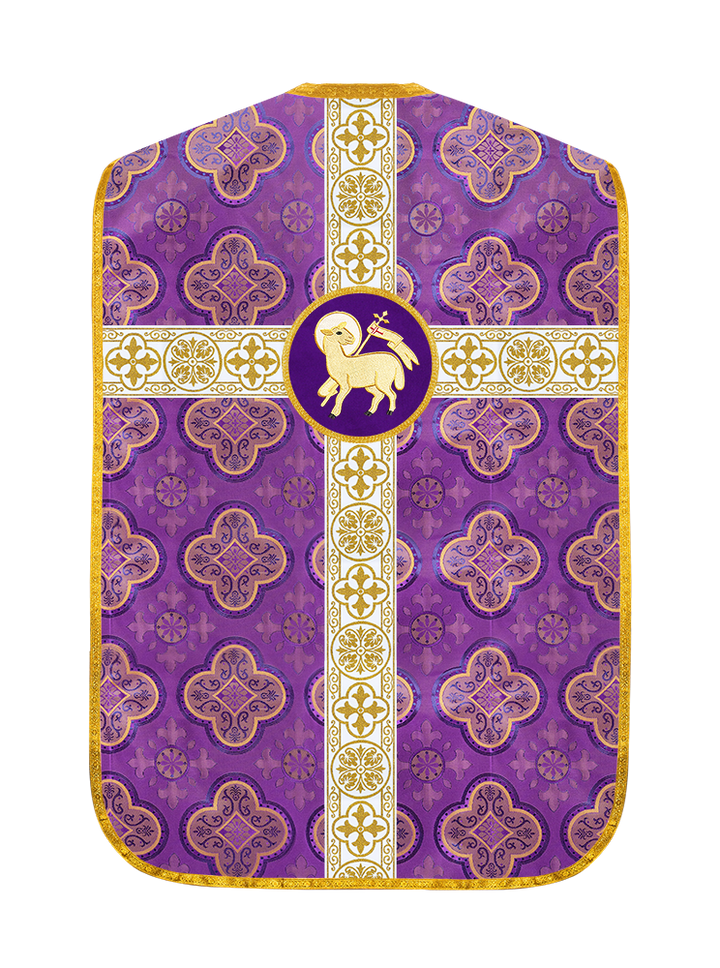 Roman Catholic Chasuble with Spiritual Motif