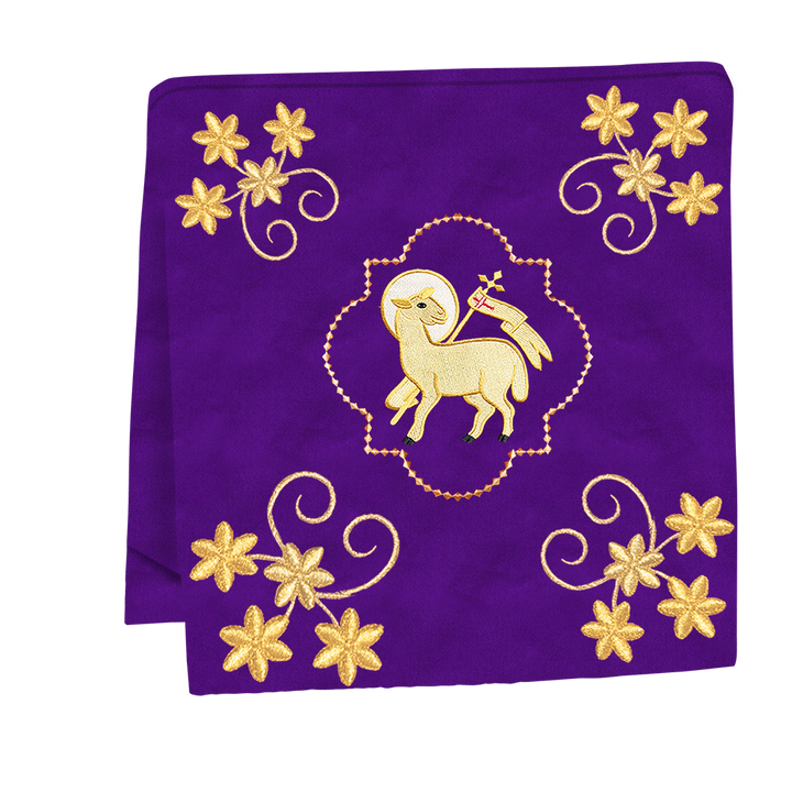 Altar Cloth with Fine Embroidery and Spiritual Motif