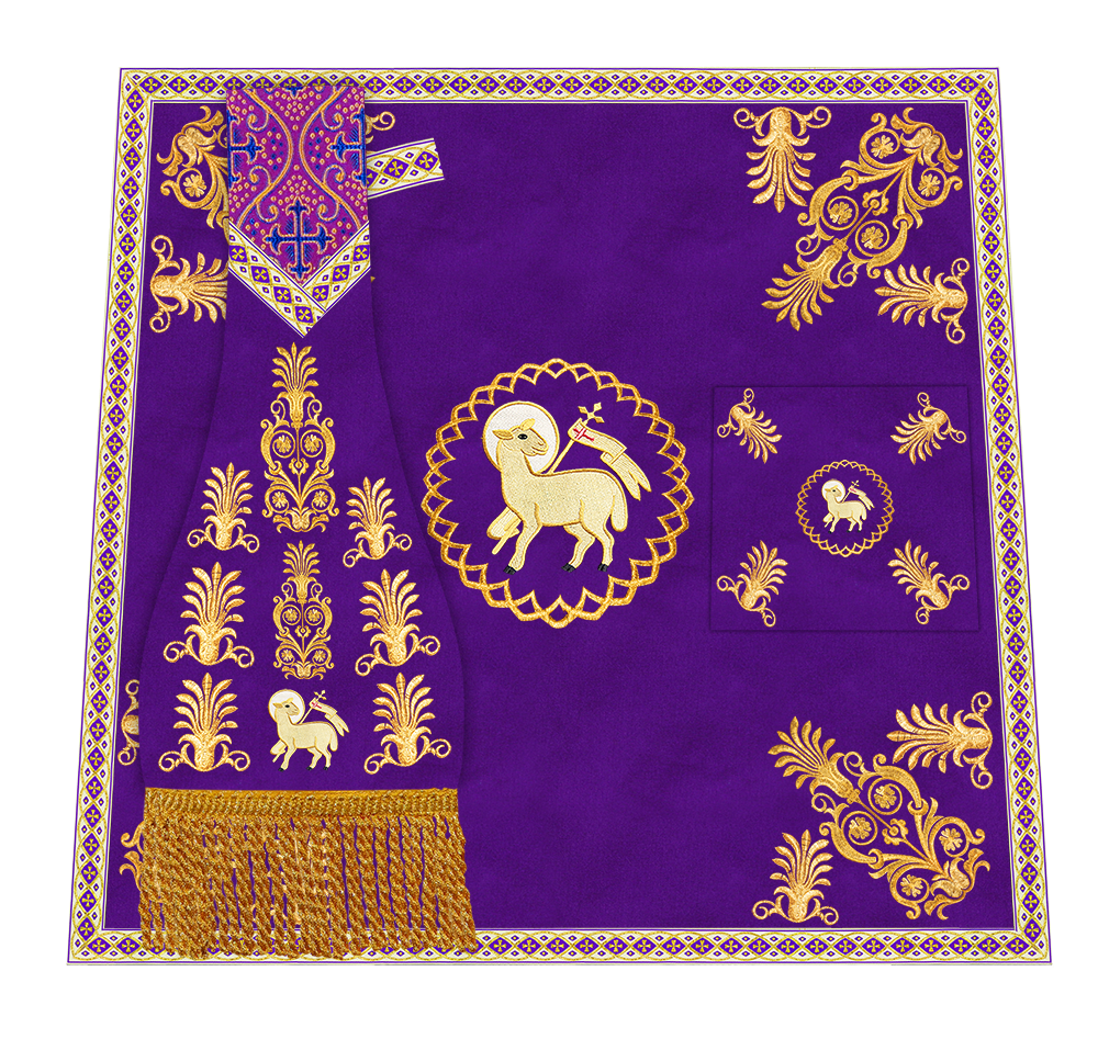 Embroidered Motif and Trims Mass set