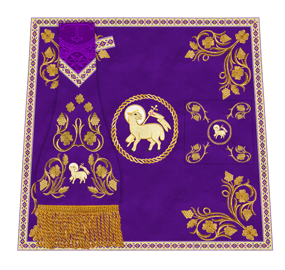 Grapes Embroidery Mass set with Motif