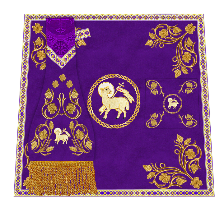 Grapes Embroidery Mass set with Motif