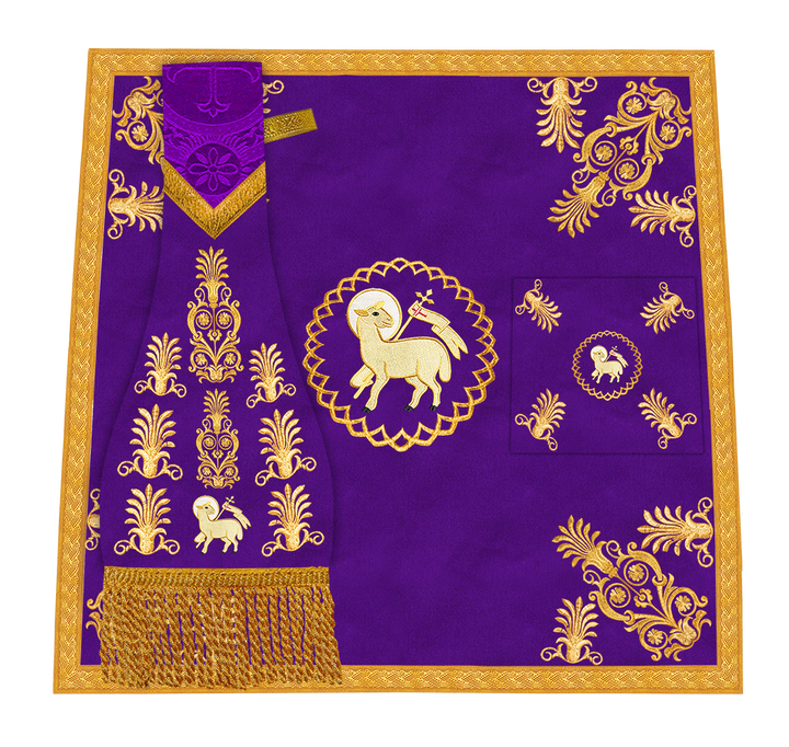 Mass set with solemn designs