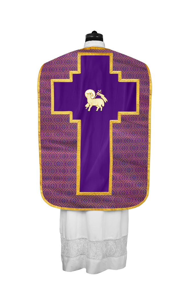 Fiddleback with spiritual motif