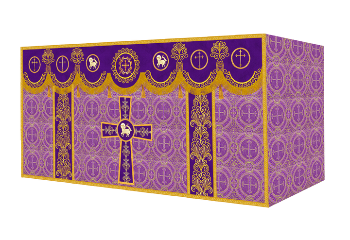 Altar Cloth with Liturgical Motif