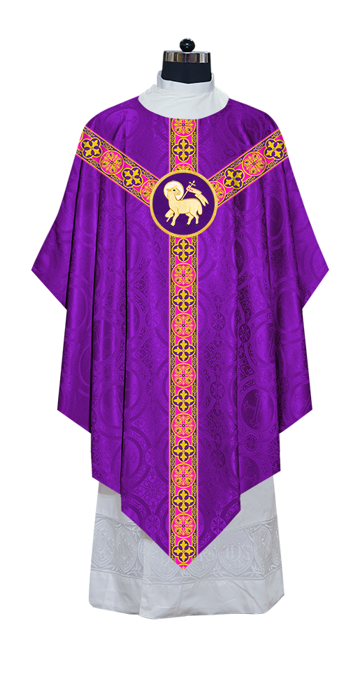 Pugin Style Chasuble Designed with Different Orphrey