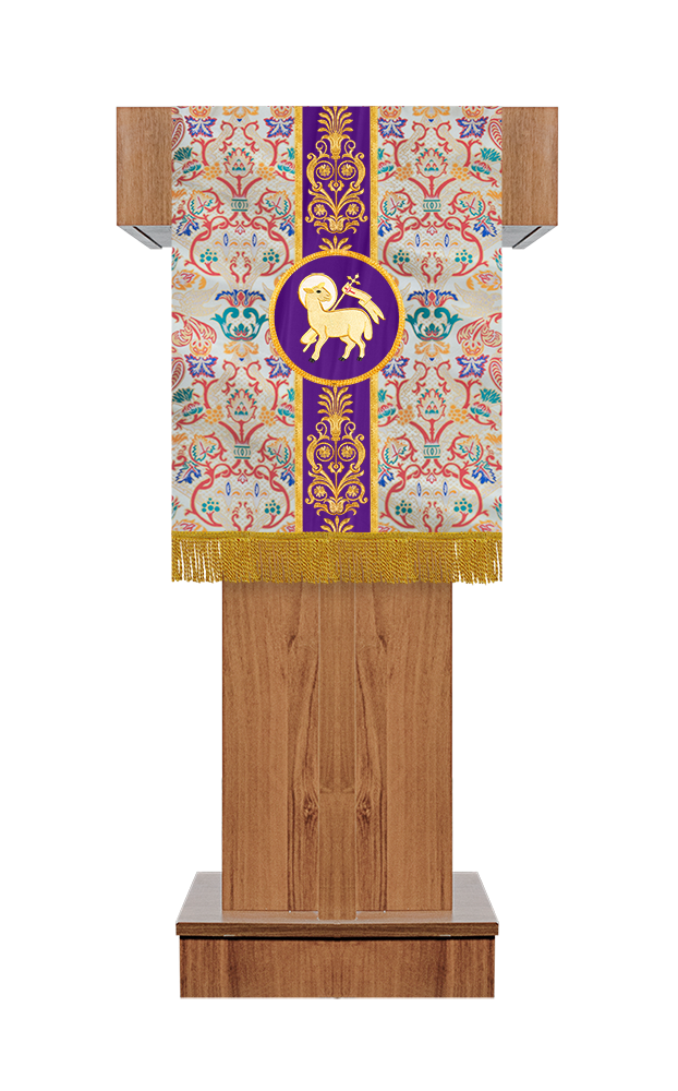 Coronation Tapestry Embroidered Pulpit/Lectern