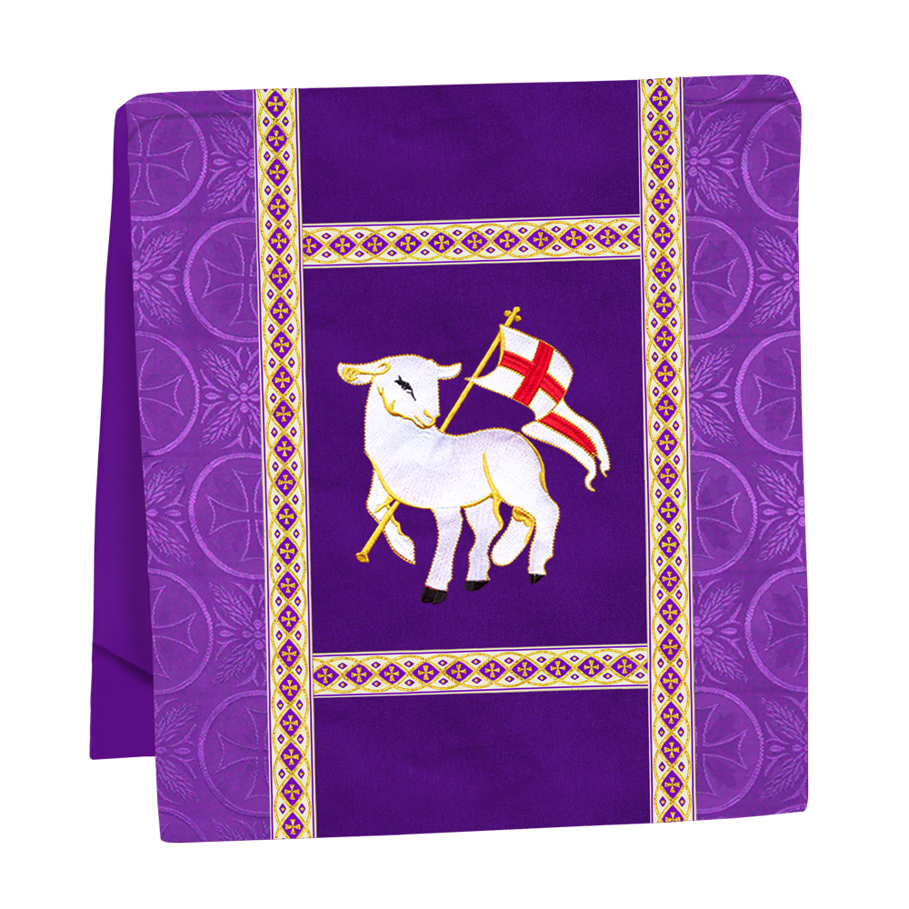 Altar Mass Set with Detailed Motif Embroidery