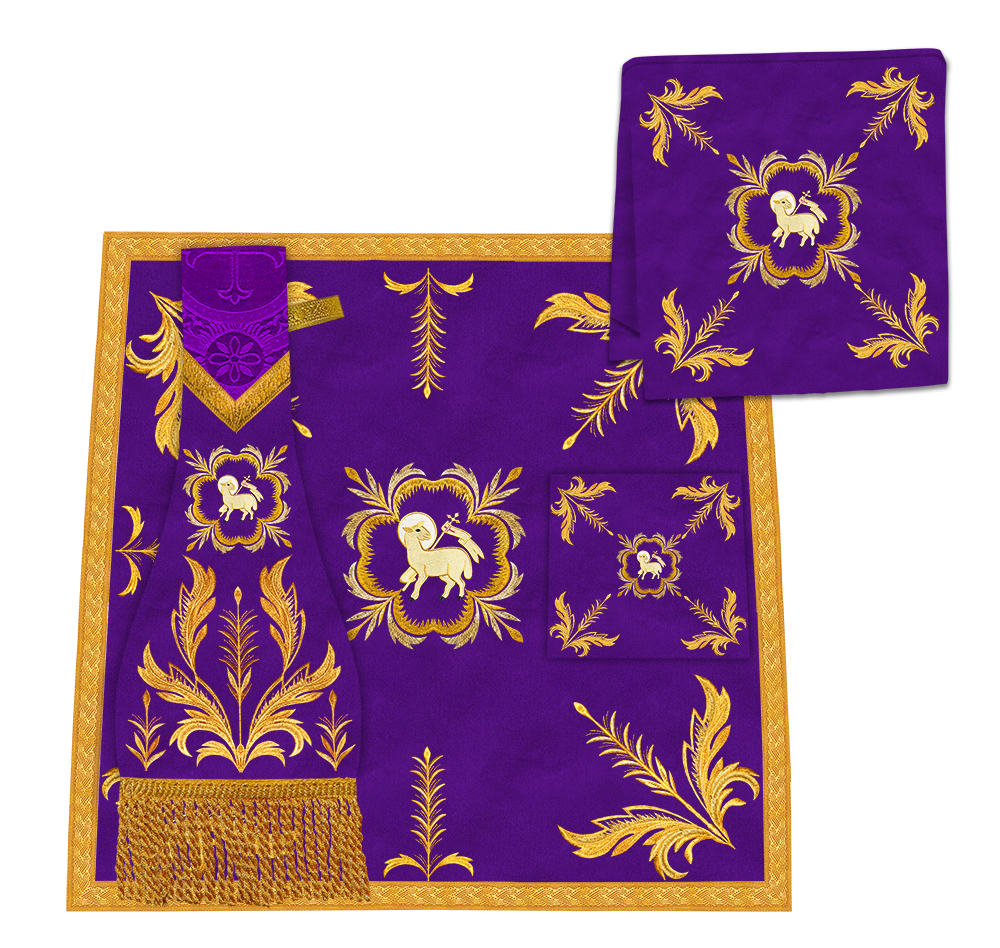 Roman Chasuble with liturgical motifs