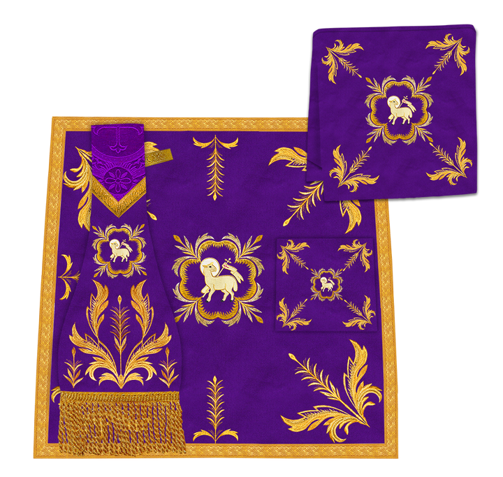 Roman Chasuble with liturgical motifs