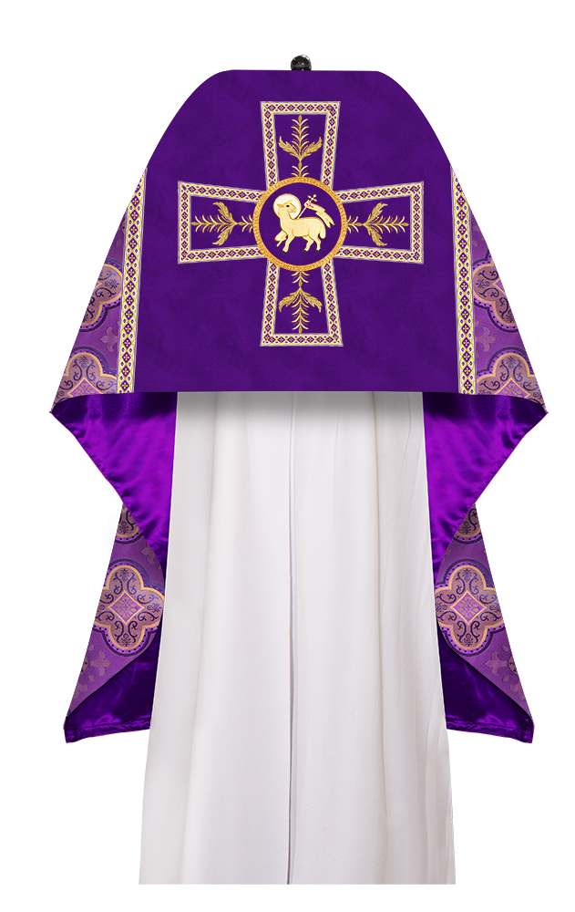 Humeral Veil Vestment with Motif and Trims