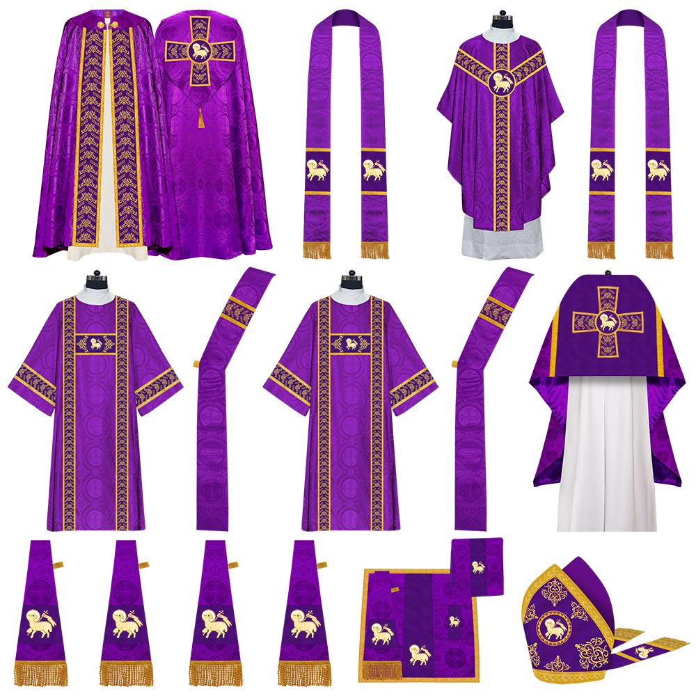 Gothic Highline Mass Set with Embroidered Orphrey