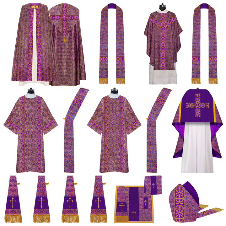 Gothic Highline Mass set with Woven Braided Orphrey