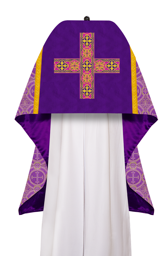 Gothic Highline Mass set Vestments with Orphrey