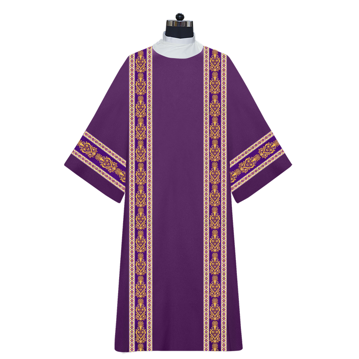 Dalmatics Vestments With Embroidered motifs